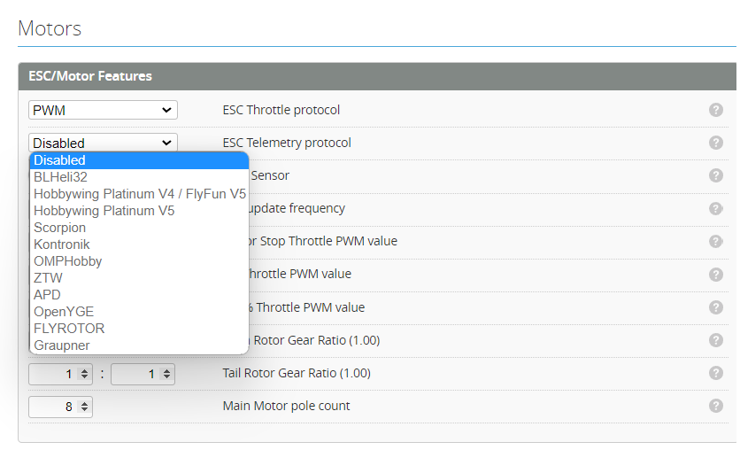 ESC Telemetry