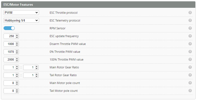 Motor and ESC