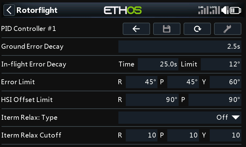 PID Controller page