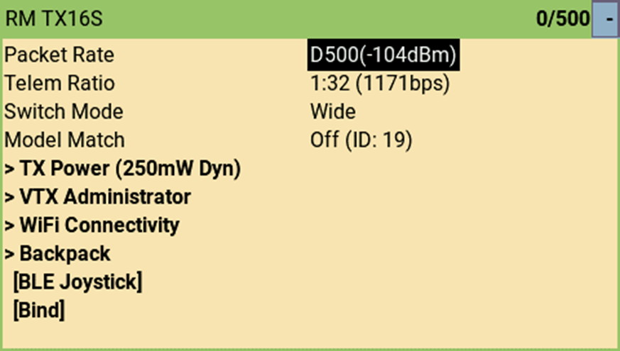 Telemetry Tab