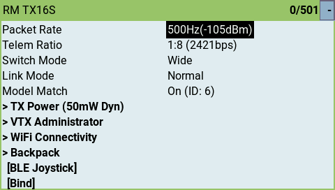 Telemetry Tab